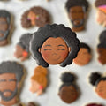 KCCC Girls Heads #1 Cookie Cutter