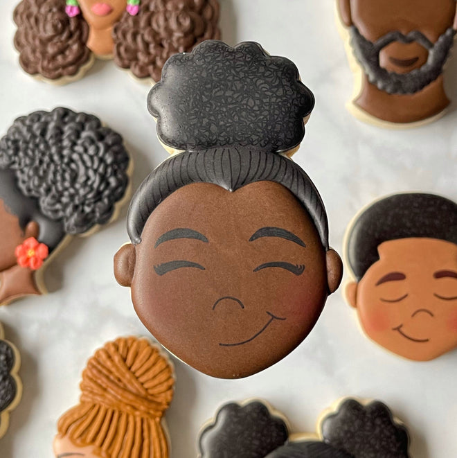 KCCC Girls Heads #4 Cookie Cutter