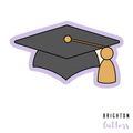 Graduation Cap (Tassel Left) Cookie Cutter