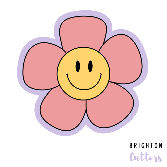Groovy Flower Cookie Cutter