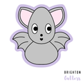 Happy Halloween Bat Cookie Cutter