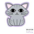 Happy Halloween Cat Cookie Cutter