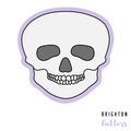 Happy Halloween Skull Cookie Cutter