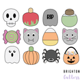 The Graceful Baker's Halloween 2023 Cookie Cutters