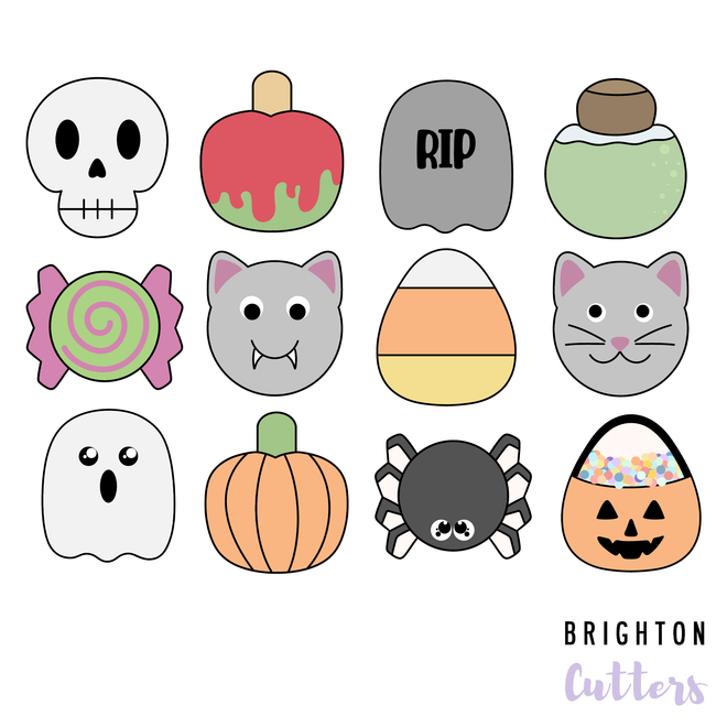 Shape Shifter Halloween Cookie Cutters