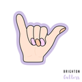 Hang Ten Cookie Cutter