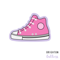 High Top Shoe Cookie Cutter