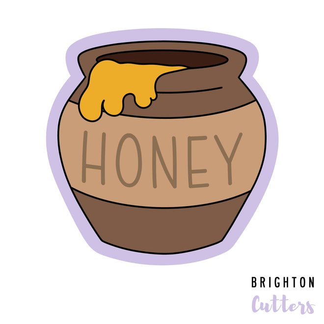 Honey Pot / Vase Cookie Cutter