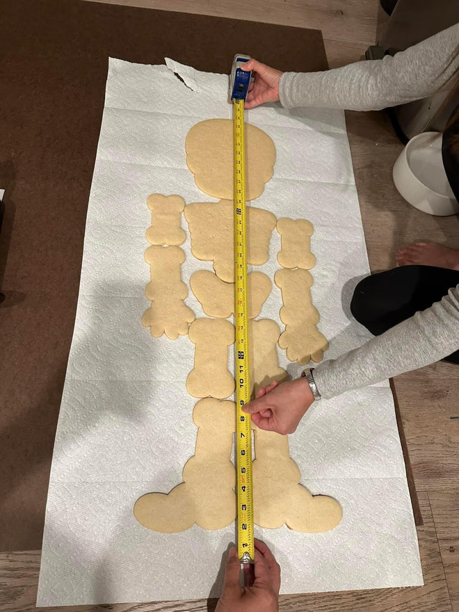 X-Large Build-a-Skeleton Cookie Cutters (almost 3 feet tall)