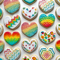The Graceful Baker's Sweet Hearts & Rainbow Hearts Cookie Cutter