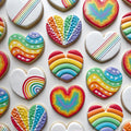 The Graceful Baker's Sweet Hearts & Rainbow Hearts Cookie Cutter