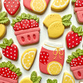 The Graceful Baker's Strawberry Lemonade Workshop Cookie Cutters