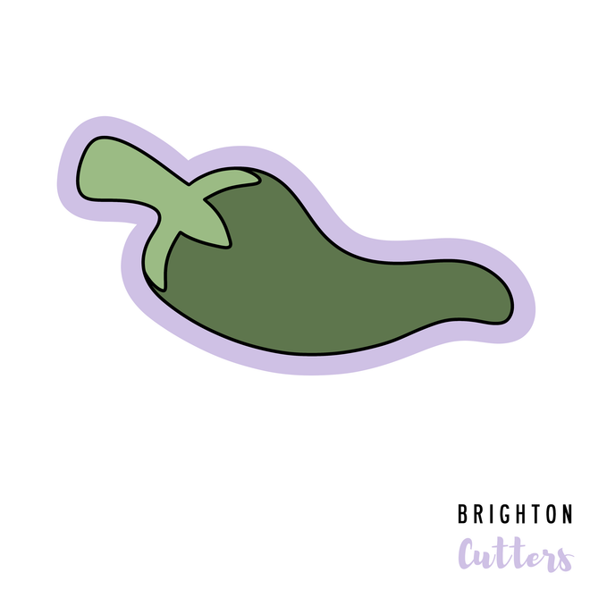 Jalapeño Pepper Cookie Cutter