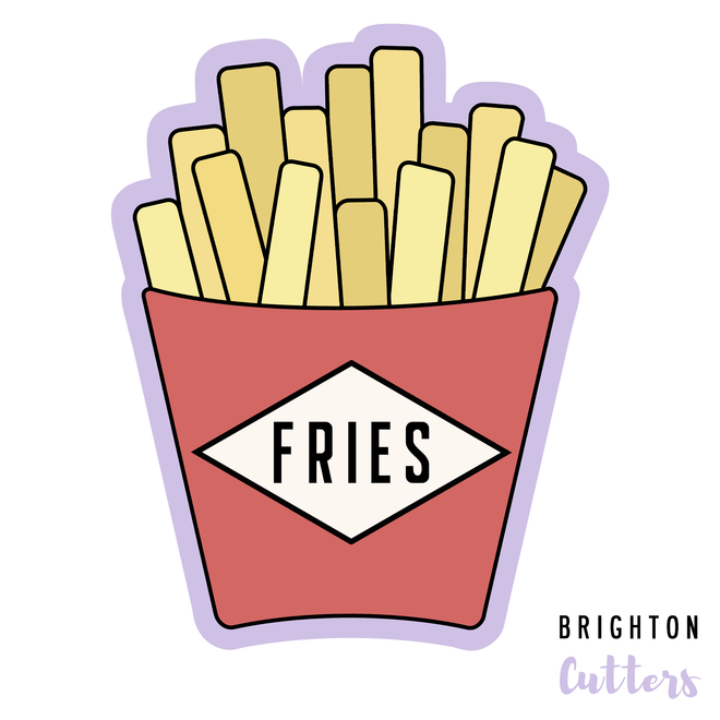 Fries Cookie Cutter