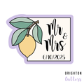 Lemon Plaque Cookie Cutter