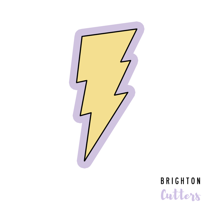 Lightning Bolt Cookie Cutter