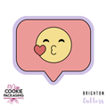 Social Media Like Cookie Cutter for Miss Cookie Packaging’s Saving All My Likes Greaseproof Backer