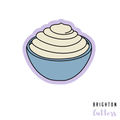 Mashed Potato Bowl Cookie Cutter