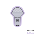 Microphone Cookie Cutter
