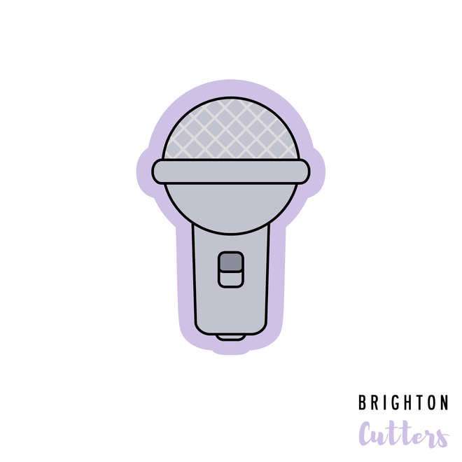 Microphone Cookie Cutter