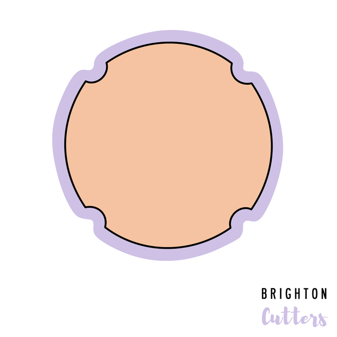 Notched Circle Cookie Cutter