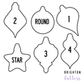 Ornament Set of 6 Cookie Cutters