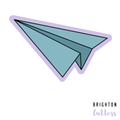 Paper Airplane Cookie Cutter