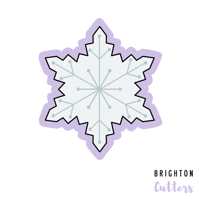 Paper Snowflake Cookie Cutter