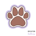 Dog Paw Cookie Cutter