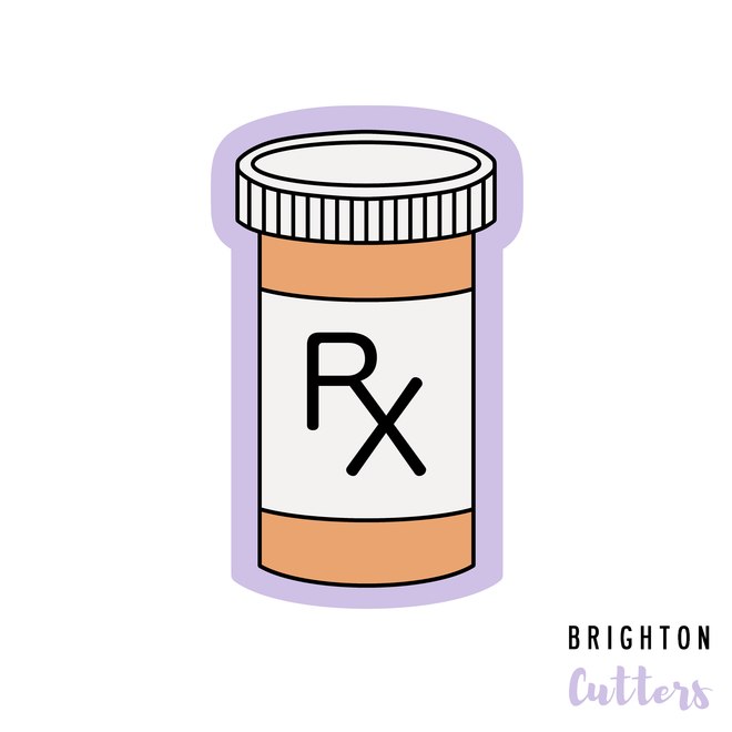 Pill Bottle Cookie Cutter