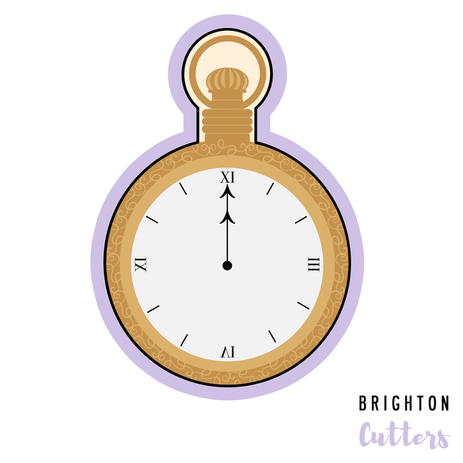 Pocket Watch Cookie Cutter