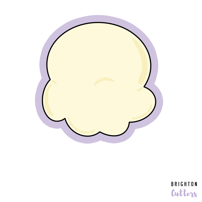 Popcorn 2 Cookie Cutter