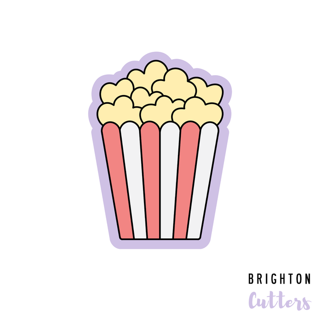 Popcorn Bucket Cookie Cutter