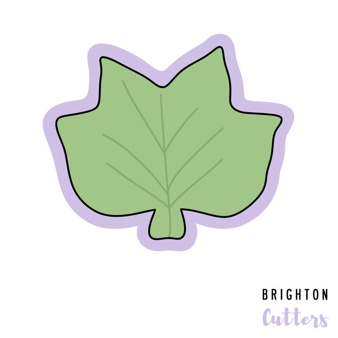 Poplar Leaf Cookie Cutter