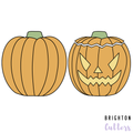 Halloween Jack-o-Lantern Pumpkin Cookie Cutter
