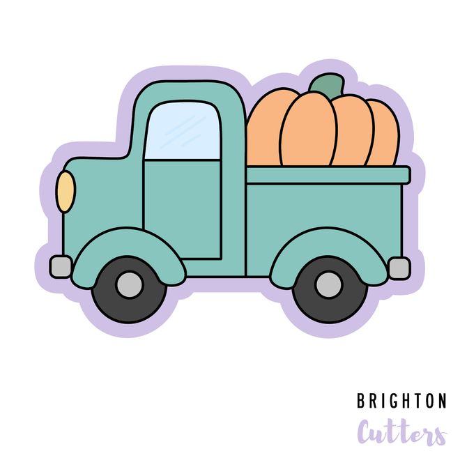 Pumpkin Truck Cookie Cutter