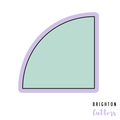 1/4 Circle Cookie Cutter