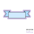 Ribbon Banner Cookie Cutter