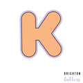 Round Letter Cookie Cutter Set