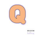 Round Letter Cookie Cutter Set