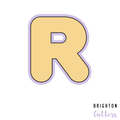 Round Letter Cookie Cutter Set