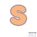 Round Letter Cookie Cutter Set