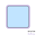 Rounded Nesting Square Cookie Cutters