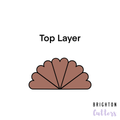 The Scalloped Platter / Thanksgiving Turkey / Valentine Hearts