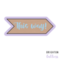 Simple Arrow Cookie Cutter
