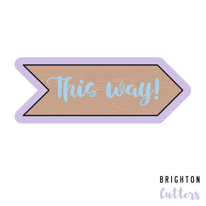 Simple Arrow Cookie Cutter