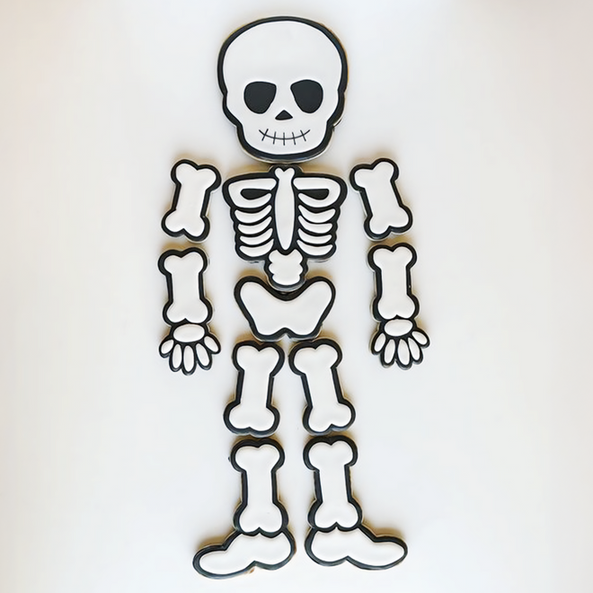 X-Large Build-a-Skeleton Cookie Cutters (almost 3 feet tall)