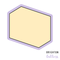 Elongated Slanted Hexagon 2 Cookie Cutter