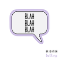 Speech Bubble Cookie Cutters