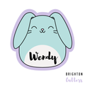 Plushie Bunny Cookie Cutter
